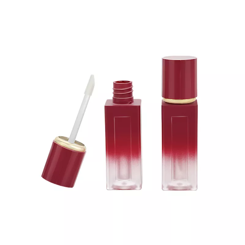 Quelles sont les fonctions du tube de rouge à lèvres à couvercle quadrate avec Matt Transparrentd?